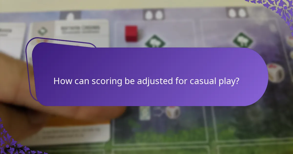 How do house rules impact scoring in games?