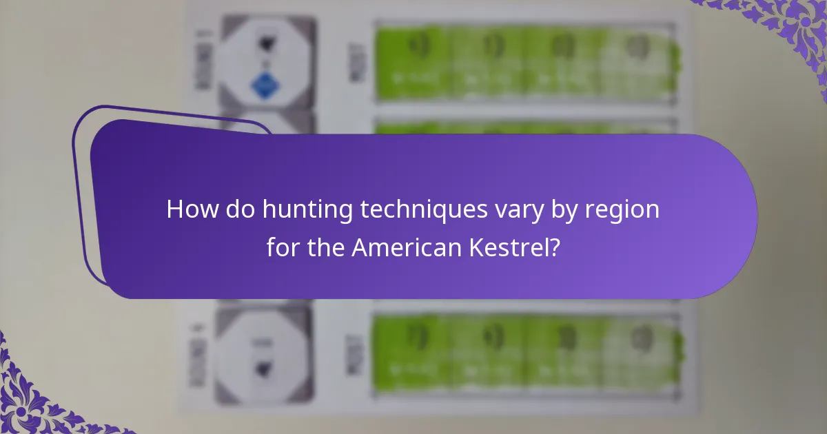 Where does the American Kestrel typically inhabit?