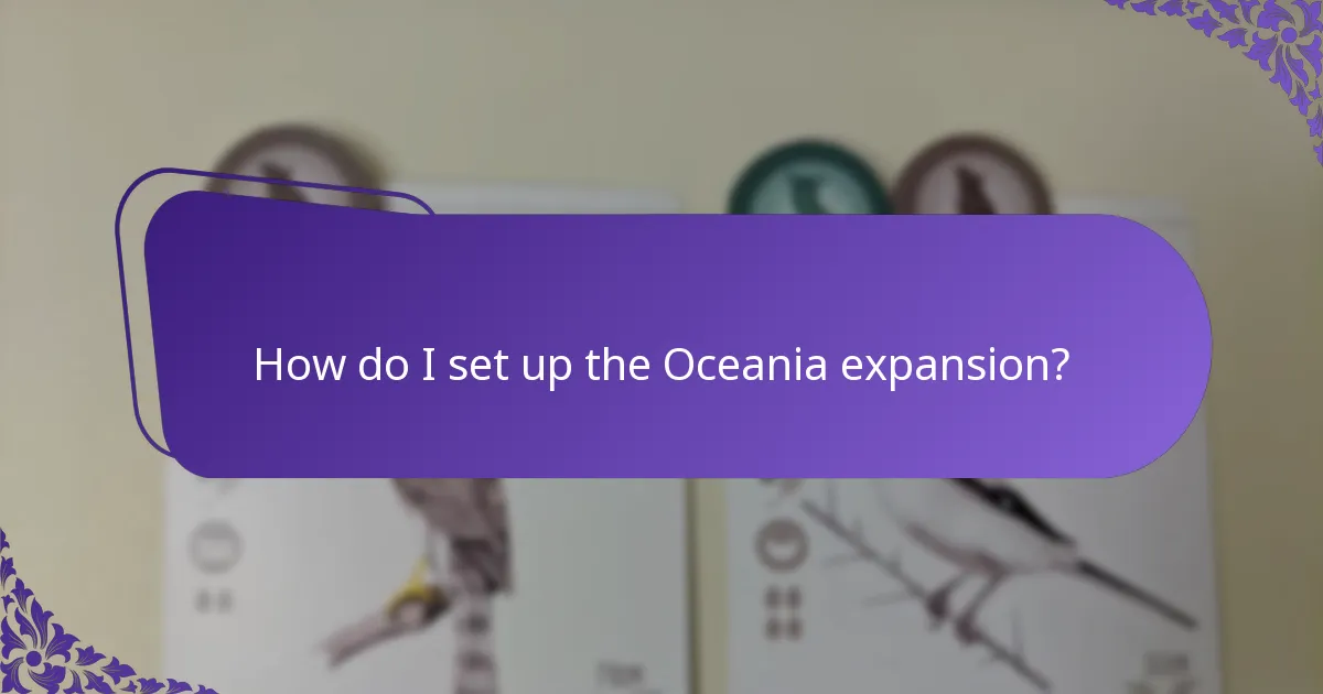 What unique cards are introduced in the Oceania expansion?