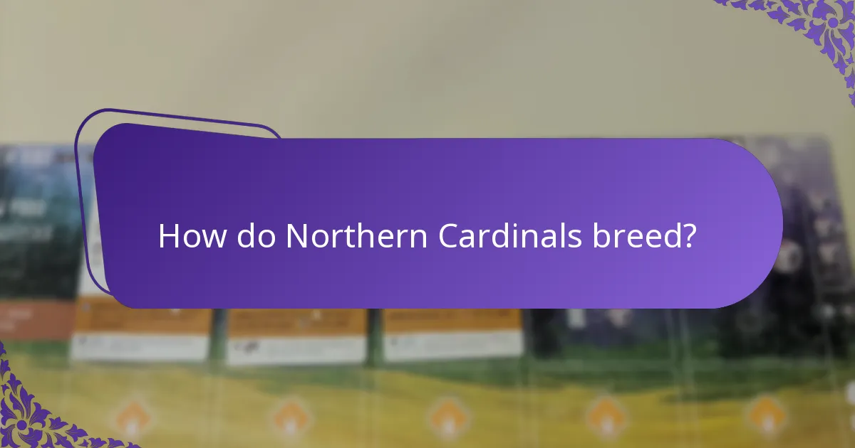 Where does the Northern Cardinal typically inhabit?