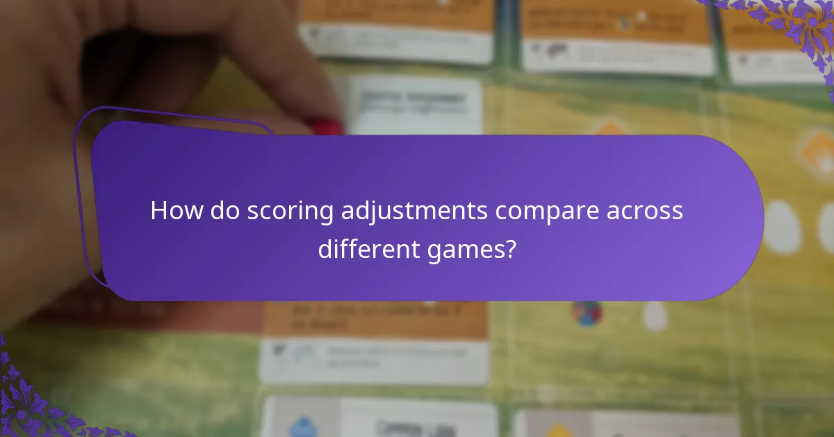 How do scoring mechanics work?