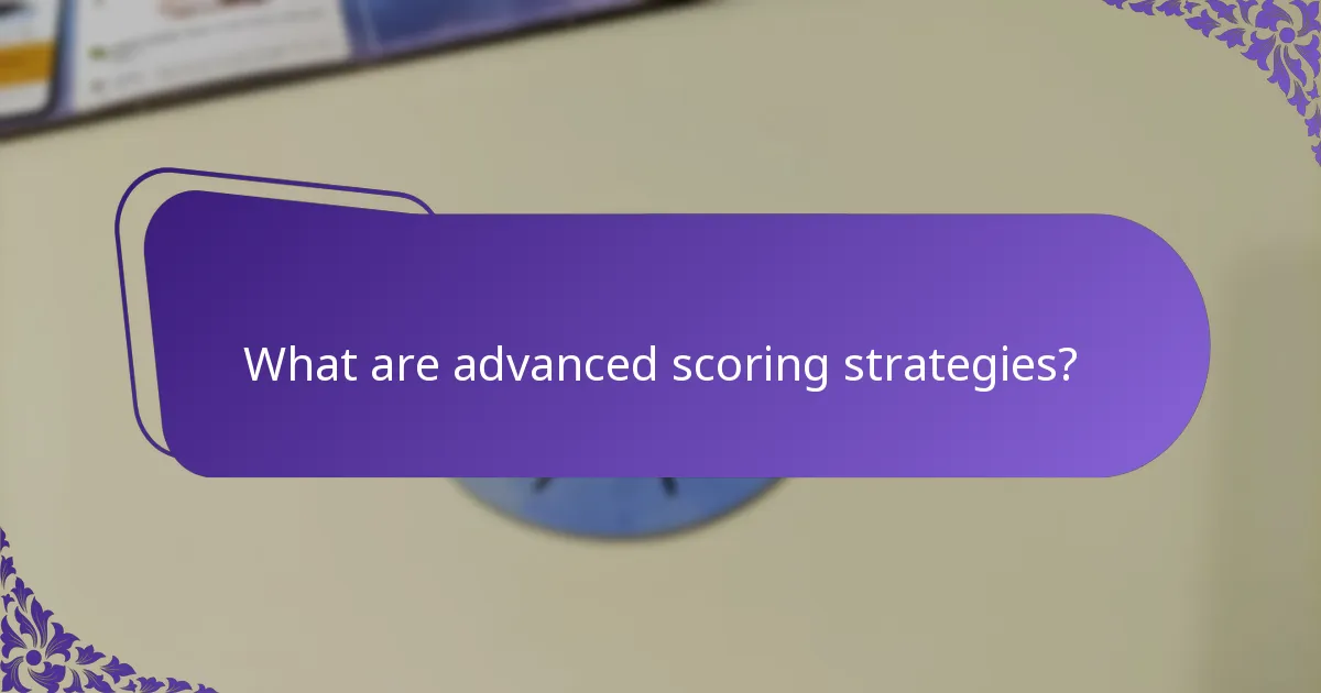 What are the best practices for implementing scoring strategies?