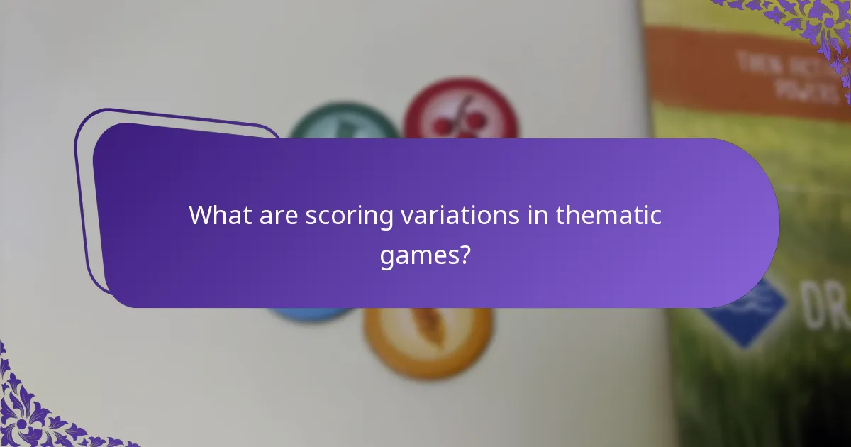 What are the challenges of integrating scoring variations?