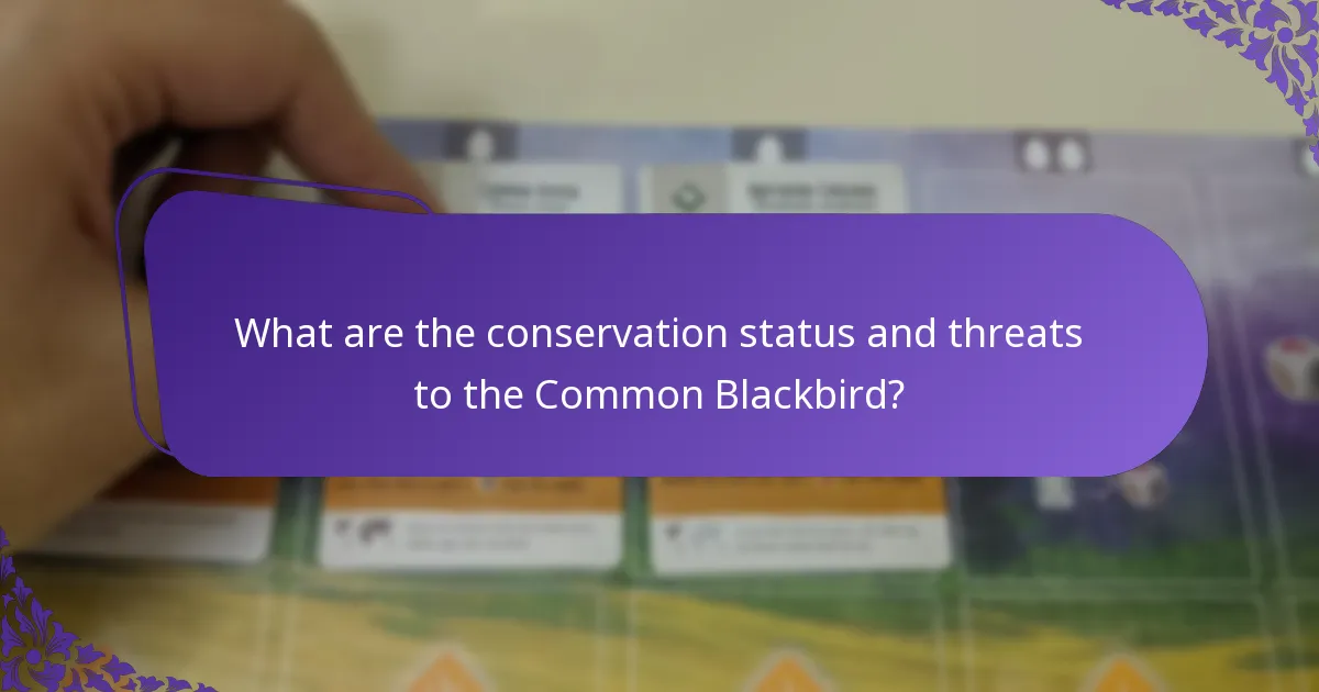How does the Common Blackbird breed?