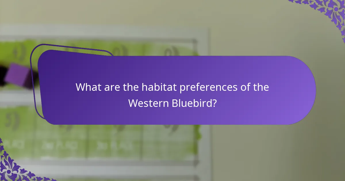How do Western Bluebirds breed?