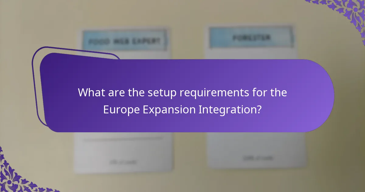 What gameplay changes come with the Europe Expansion?