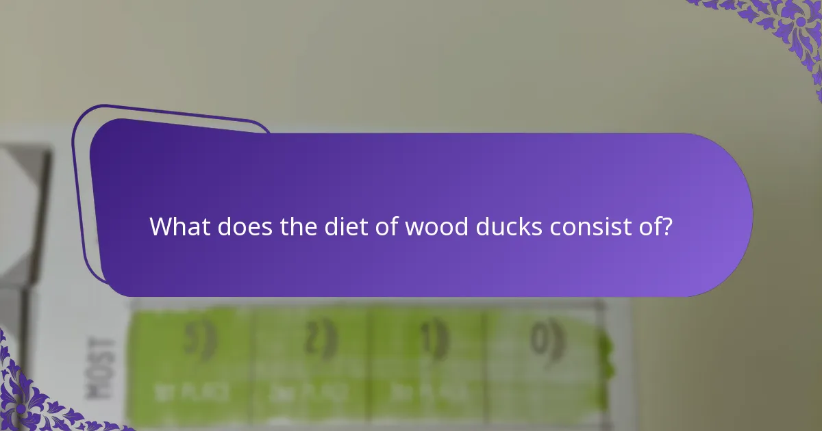 What conservation efforts are in place for wood ducks?