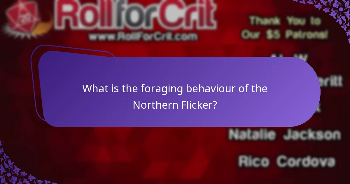 What are the challenges faced by Northern Flickers in their habitats?